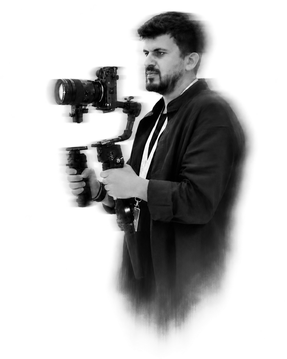 Rəhman Məlikzadə — gimbal ilə çəkiliş zamanı